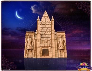 Temple of Ra Dice Tower - SUPPORT FREE!