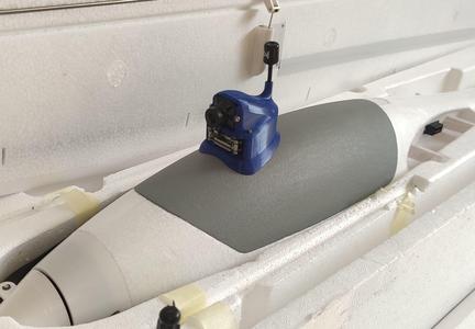 DJI Caddx Vista on a FMS ASW-17 aircraft