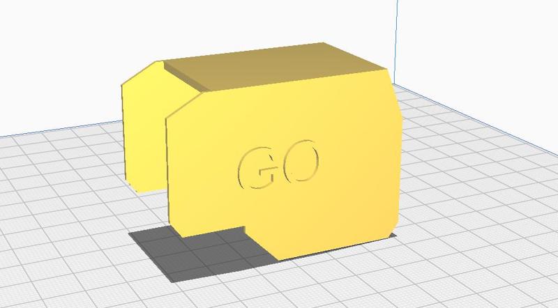 Right Shoulderpiece Anycubic Kobra Go / Neo