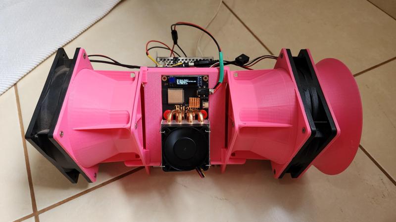 Bitaxe Dual 120mm Fan Case