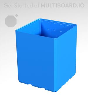 3x3x3.5 - Simple Walls - Multibin Shell