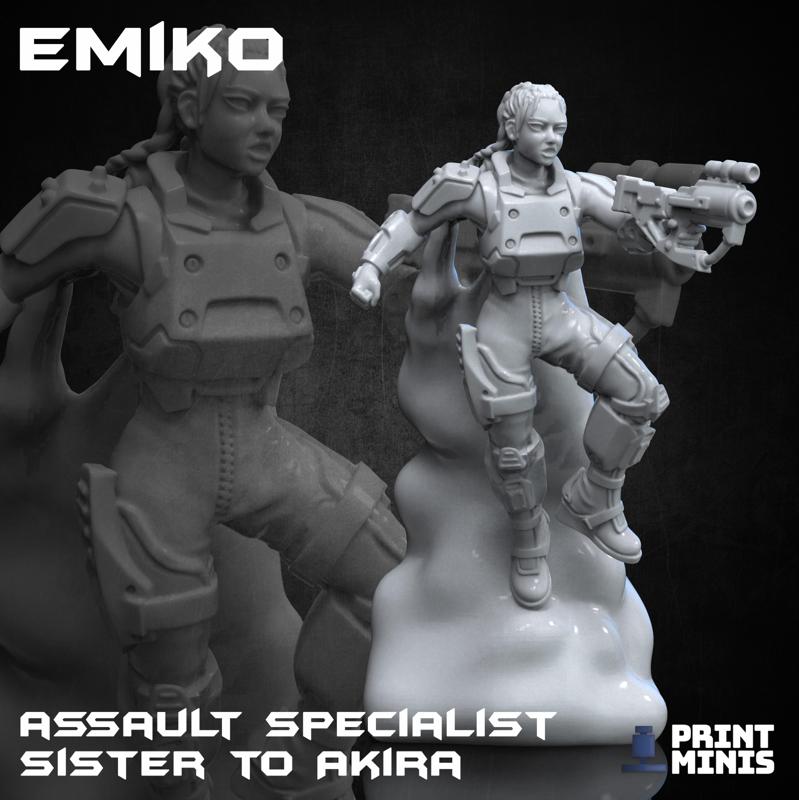 Emiko - Assault Specialist - Automata Collection