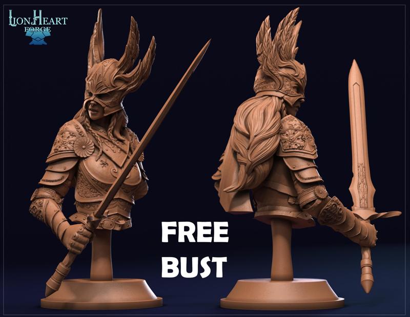 Paladin bust FREE