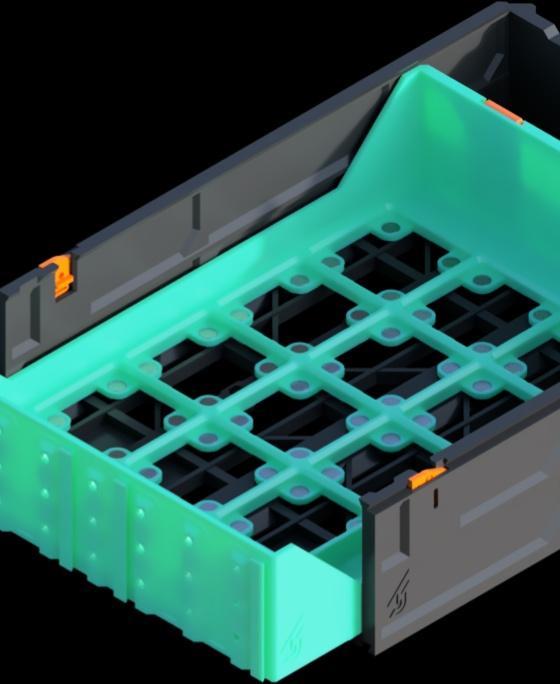 240-2W-1H Decor Gridfinity Drawer