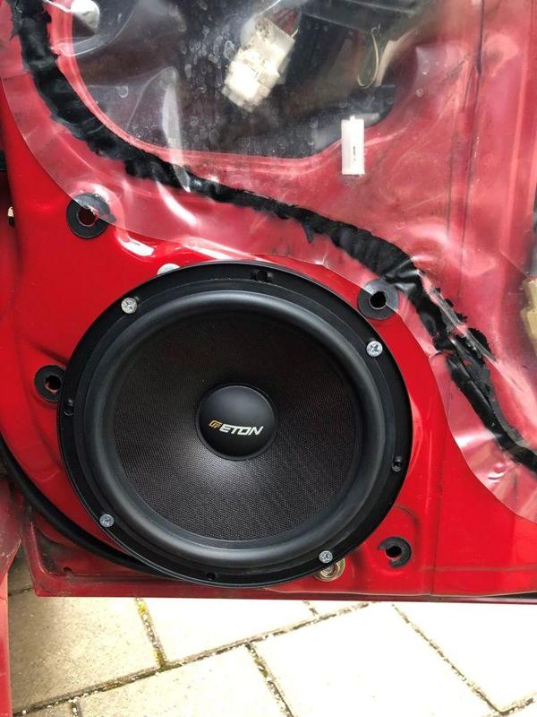 PROTEC3D - Toyota MR2 MK2 Speaker Adapter Rings for the cardoors - Toyota MR2 W2 Lautsprecher Adapterringe für die Türen