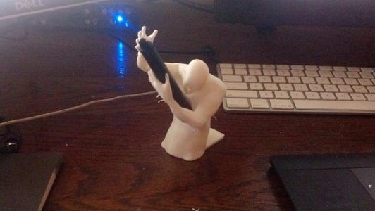impaled guy wacom pen holder