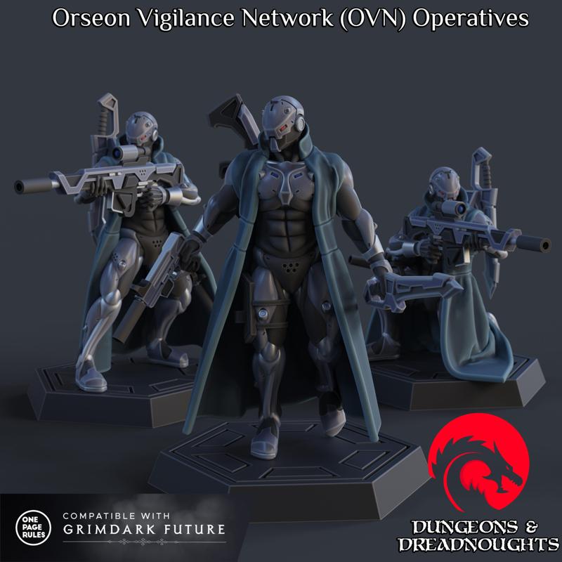 Orseon Vigilance Network (OVN) Operatives - 5e Compatible