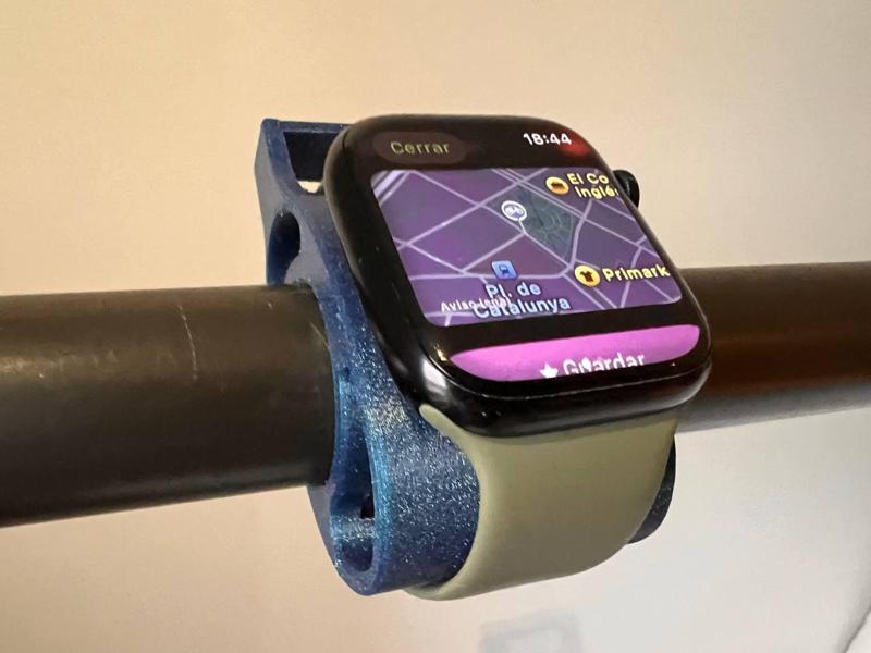 Universal bicycle watch holder