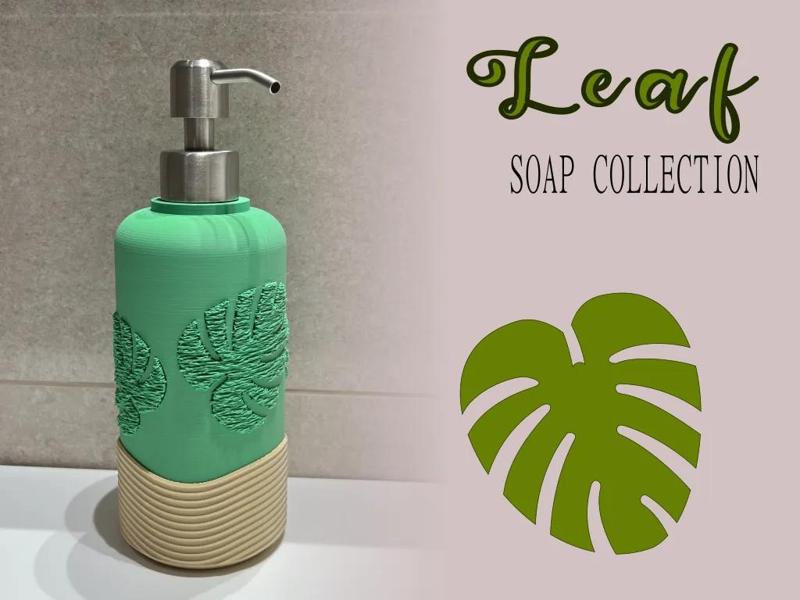 Soap Dispenser - Leaf   