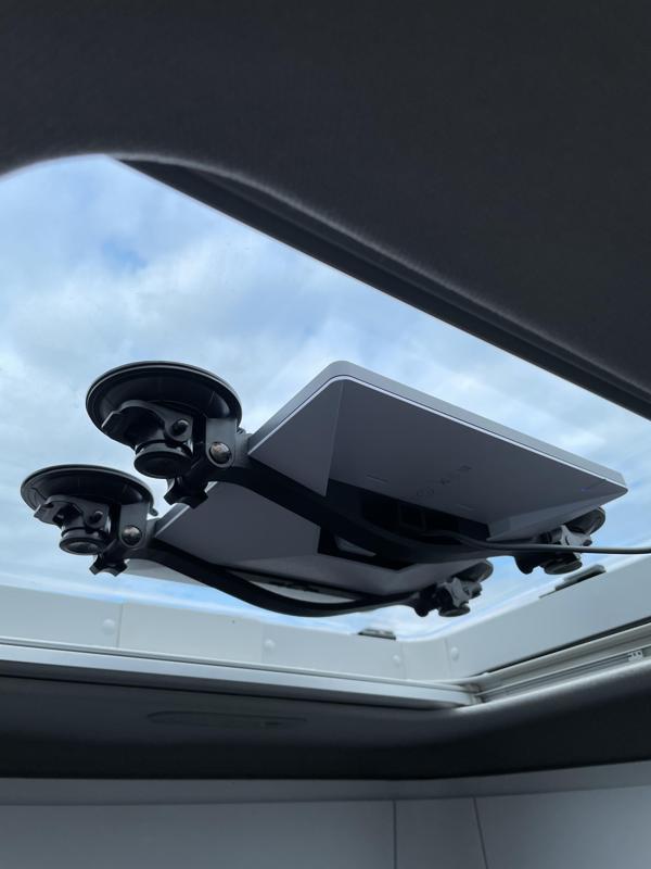 Starlink Mini Suction Cup Mount for Car, Camper, or Caravan Windows