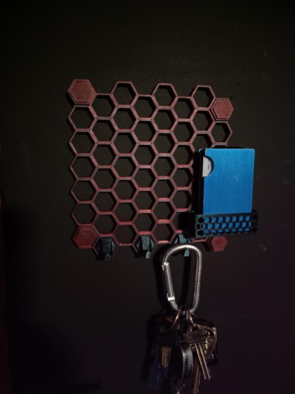 HSW honeycomb wallet holder