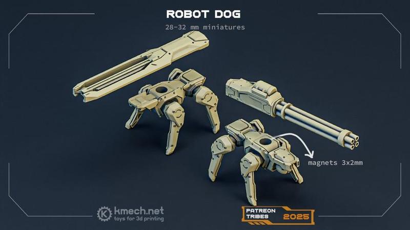 Robot Dog miniature
