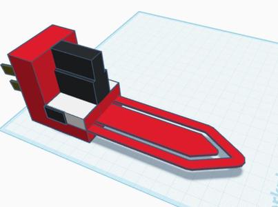 Minecraft parrot bookmark