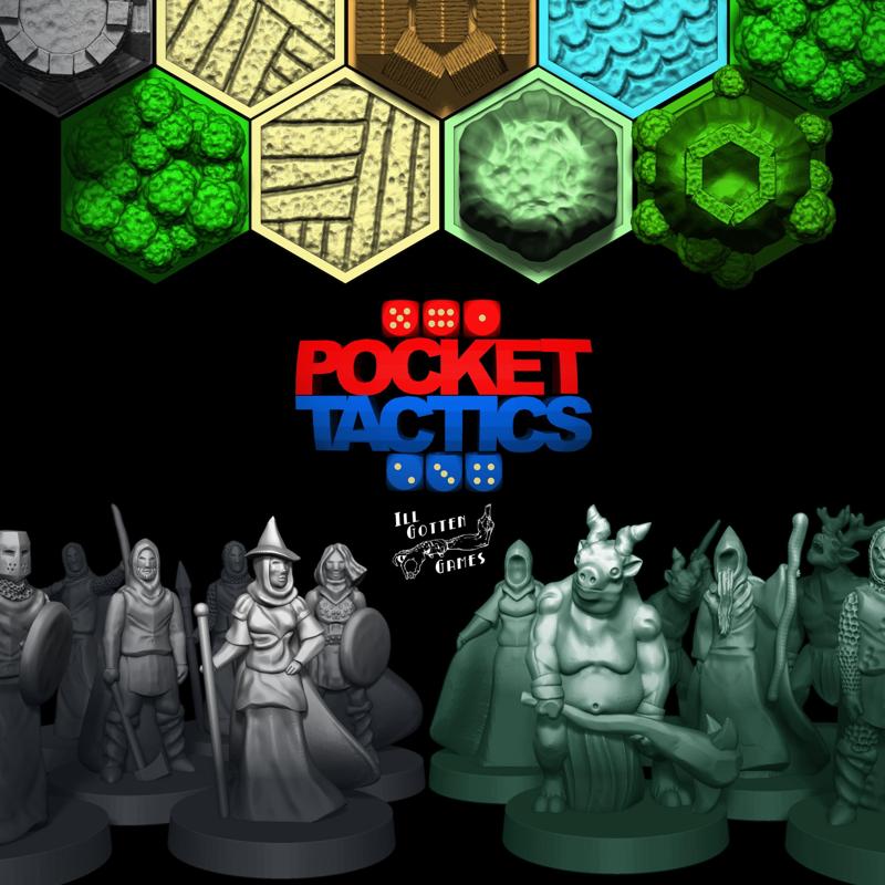 Pocket-Tactics: Core Set - Legion of the High King against the Tribes of the Dark Forest