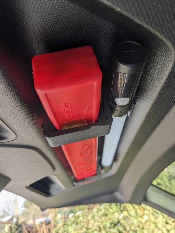 BMW i3 triangel & LED holder