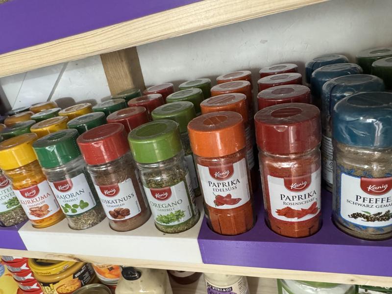 Halter für Gewürzgläser von Kania (Lidl)