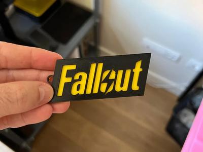Fallout Keychain