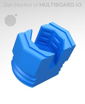 9 mm Big Thread, Push-Fit Head, T-Bolt