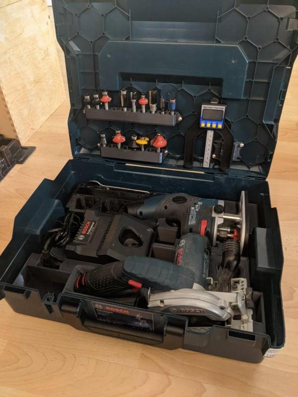 L-BOXX Inlay for Bosch GFK-12V and GKS-12V