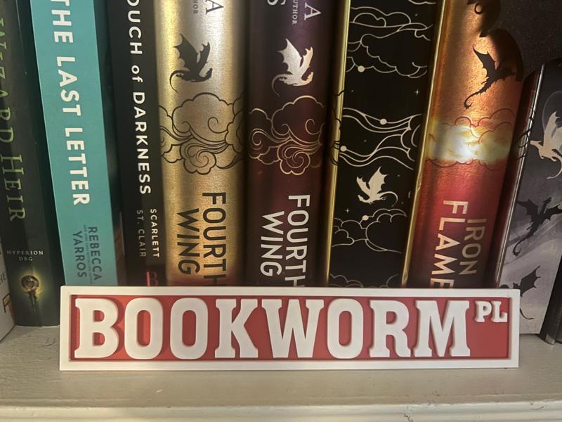 Bookshelf Sign – Bookworm Pl – Street Sign