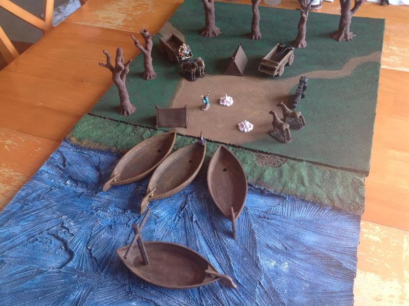 Boat - Miniature Terrain/DND