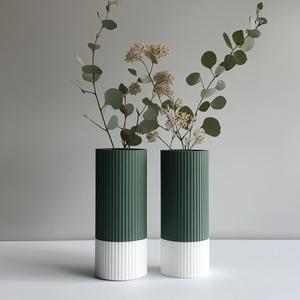 Dual Vase for Modern and Minimalist Home Decor