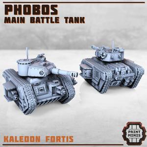 Phobos Main Battle Tank - Kaledon Fortis