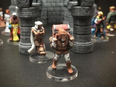 Townsfolke: Porter (28mm/32mm scale)