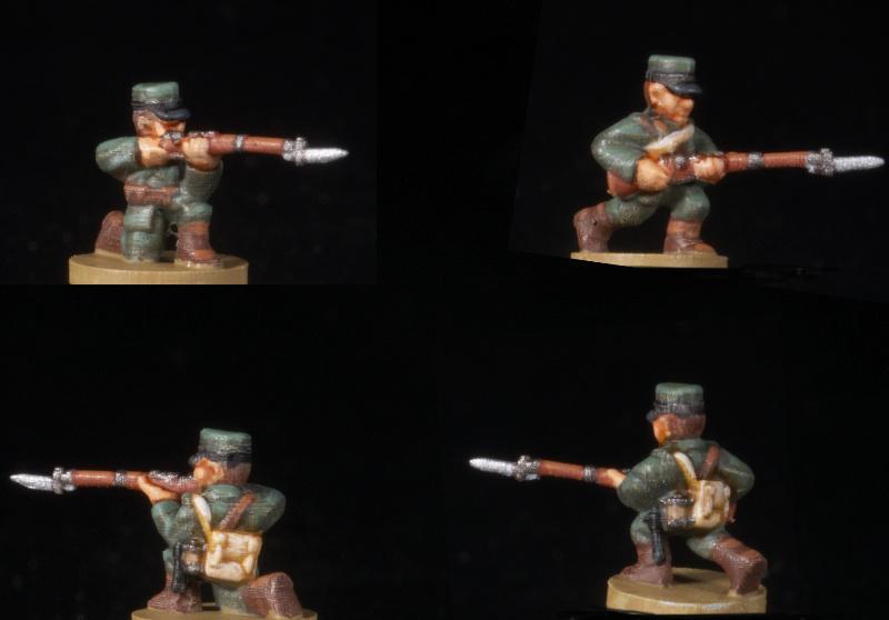 6-15mm Italian Great War Infantry (1915) in Field Caps WWI-IT-6