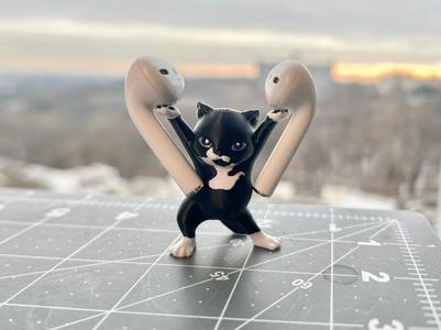 Airpods Holder Cat/ Dancing Cat