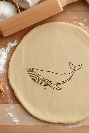 Whale Cookie Cutter, Biscuit Cutter