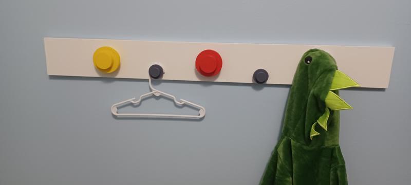 Lego Coat Hooks
