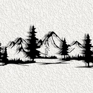 mountain scenery WALL ART HOME DECOR