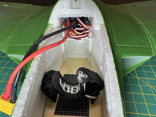 Freewing Lippisch P.15 - Receiver Mount