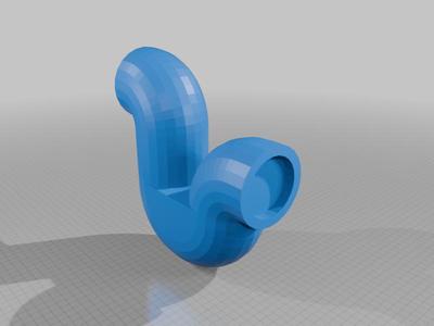 Side exhaust modelled after Hotwheels Model RC