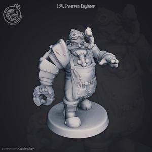 Dwarven Engineer (Pre-Supported)