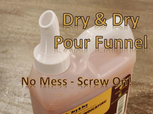 Dry & Dry 1 Quart Pouring Funnel Silica Desiccant