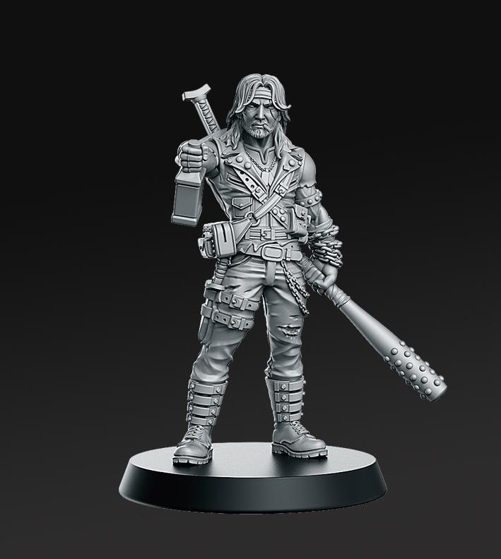 Gerardo - From Wasteland - 32mm - DnD -