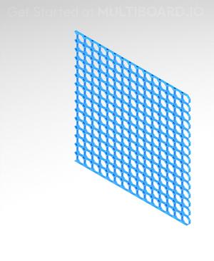 15x15 Center Strip - Multiboard Border Tile