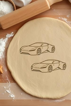 Otomobile Cookie Cutter, Biscuit Cutter