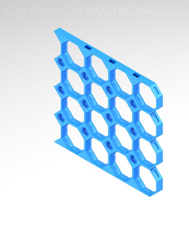 4x4 Center Strip - Multiboard Border Tile