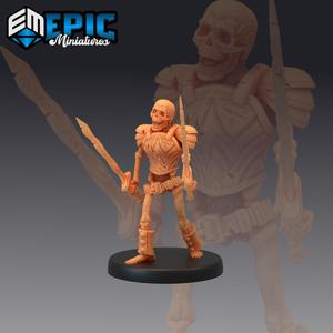 Skeleton Army - Dual Sword Warrior / Fighter / Soldier