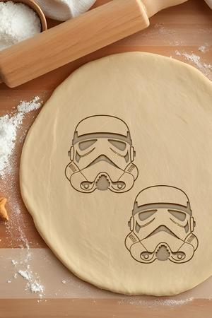Stormtrooper Cookie Cutter, Biscuit Cutter
