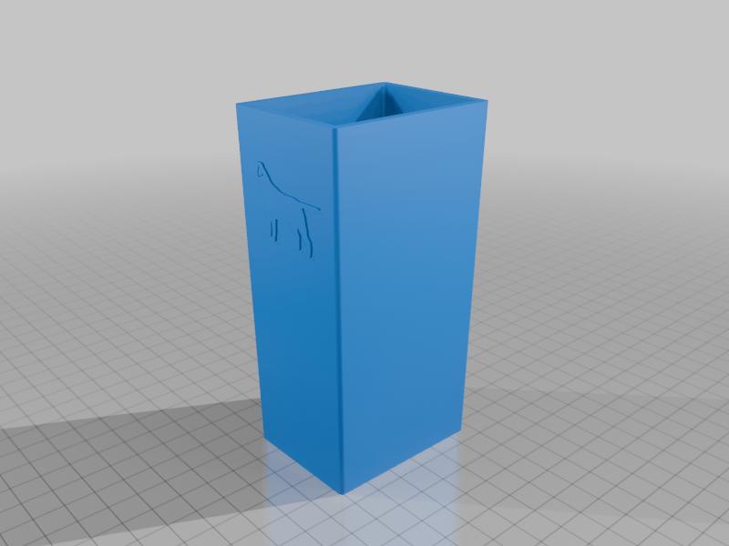 Holder for a small drink carton