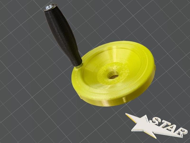 Handrad / handwheel  Ø70 mm / M10 / M12