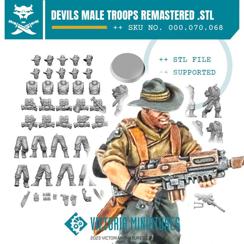 Devils Male Troops Remastered