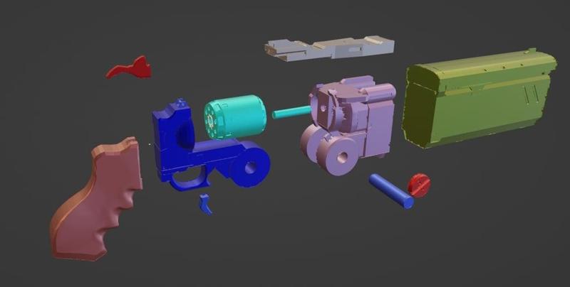 Vash Trigun Stampede gun