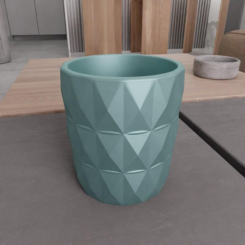 3D Honeycomb Planter with 3D Stl File & Indoor Planter, Planter Pot, Desk Planter, Small Planter, Gift For Girlfriend, Unique Planter