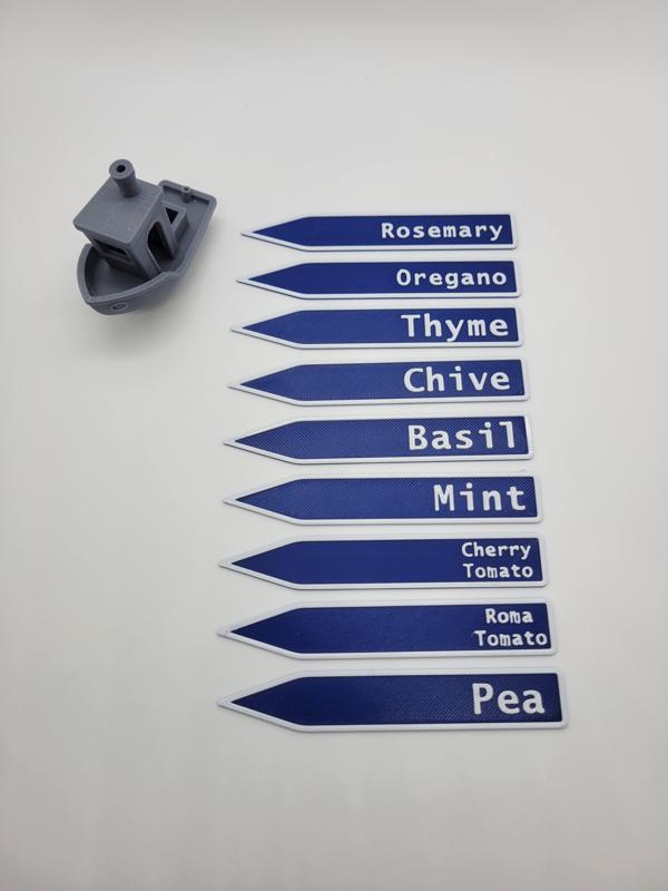 Customizable Plant Markers