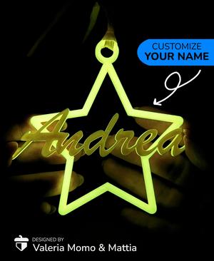 Christmas Decoration (#3) Your Name, Star, Gift